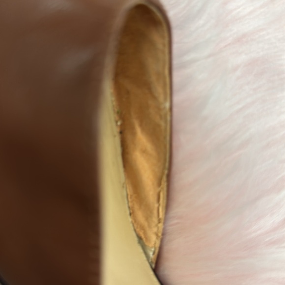 COACH AND FOUR BROWN AND BLACK HEELS size 7.5M - Picture 5 of 7